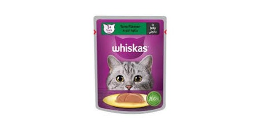 [153701] WHISKAS TUNA CAT FOOD 80G