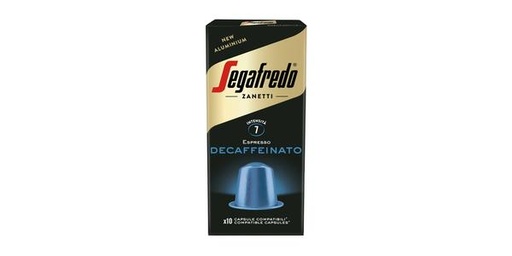 [157202] SEGAFERADO DECAFFEINATO ALUMINIUM CAPSULE 10X5G