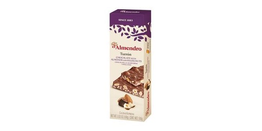 [149837] EL ALMENDRO CHOCO ALMONDS HAZELNUT 100G