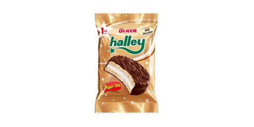 [156126] ULKER HALLEY MILK CHOC PIEBX 48/(20/26G)