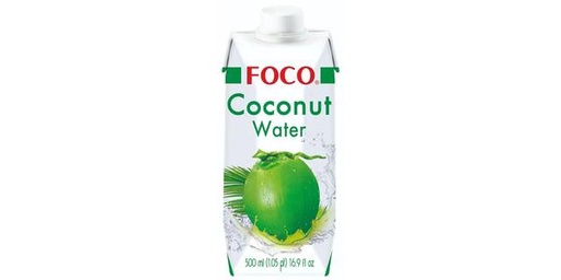 [131407] FOCO UHT COCONUT WATER 100% NATURAL 500ML