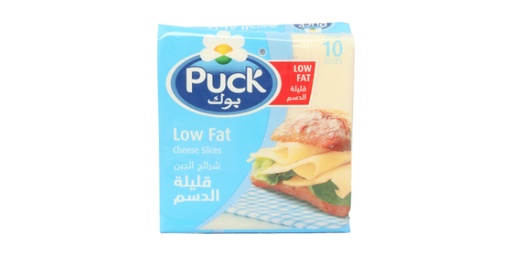 [127591] PUCK CHEESE SLICES LOW FAT 200G