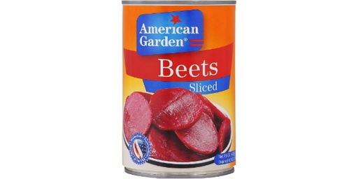 [127386] AMERICAN GARDEN SLICED BEETS 15OZ