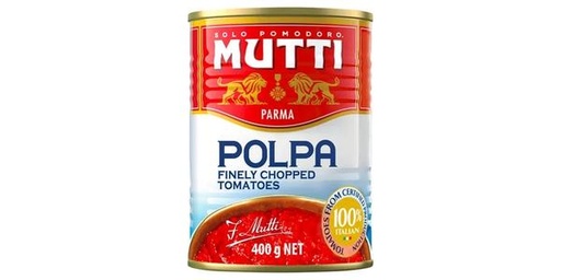 [131056] MUTTI POLPA CHOPPED TOMATOES 400G