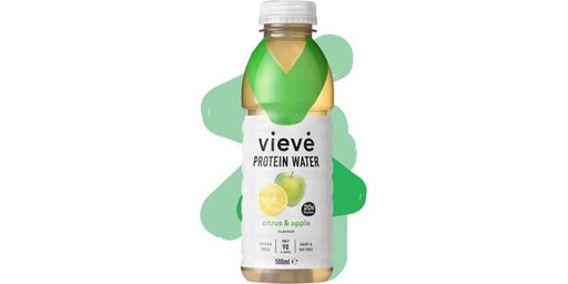 [147671] VIEVE PROTIEN WATER CITRUS&APPLE 6/500ML