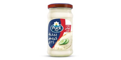 [111465] PUCK GLASS CHEESE (25%) L/SALT  24X240G