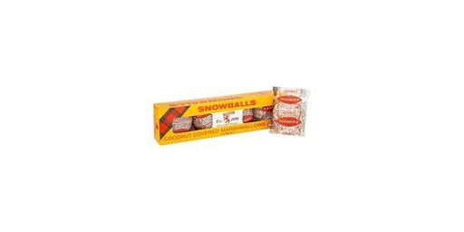 [155502] TUNNOCKS SNOWBALLS MALLOWS 4X30G