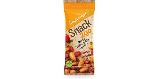 [154528] SEEBERGER ALMOND CRANBERRY MIX 50G