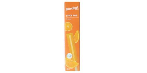 [157299] BARAKAT ORANGE JUICE POPS 12/50ML