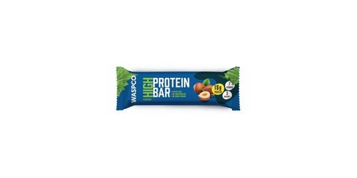 [155406] WASPCO HAZELNUT PROTEIN BAR 50G