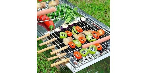 [153052] TRIFORD BARBECUE SKEWERS FOR BBQ 12INCH