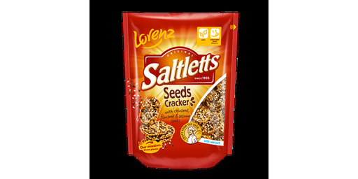 [150027] LORENZ SALTLETTS SEED CRACKERS 100G