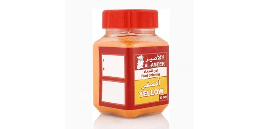 [121718] AL AMEER FOOD COLOUR YELLOW 90G