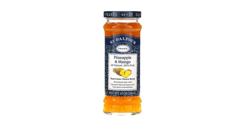 [124298] ST. DALFOUR PINEAPPLE & MANGO SPREAD 284G