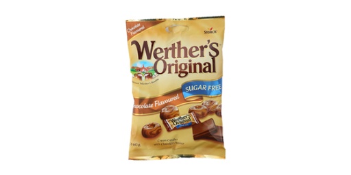 [114635] WERTHERS ORIGINAL SUGAR FREE CHOCOLATE CANDIES 60G