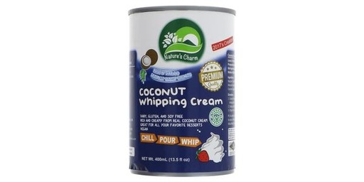 [131194] NATURE CHARM COCONUT WHIPPING CREAM 400ML