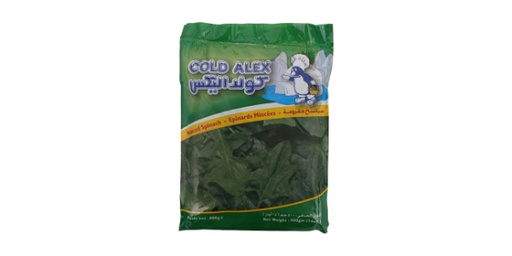 [130653] COLD ALEX MINCED SPINACH 400G