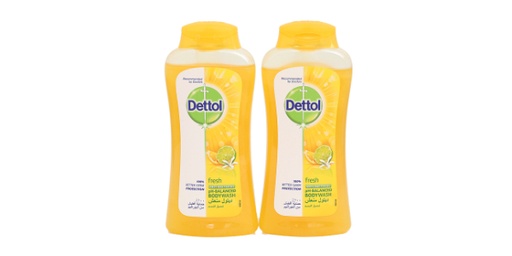 [147823] DETTOL SHOWER GEL FRESH 35%OFF 2X250ML