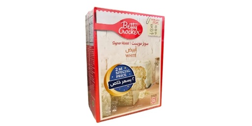 [143703] BETTY CROCKER WHITE CAKE MIX 2X500G @ 10% OFF