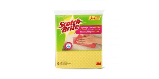 [130308] SCOTCH BRITE SPONGE CLOTH 3M ULTRA 3S
