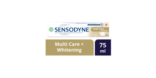 [120305] SENSODYNE MULTI CARE AND WHITENING TOOTHPASTE 75 ML