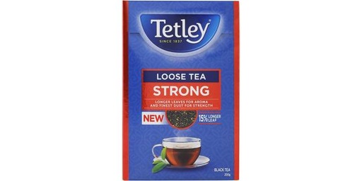 [125952] TETLEY LOOSE TEA STRONG 200G