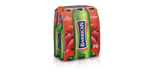 [120003] BARBICAN STRAWBERRY 6X330ML