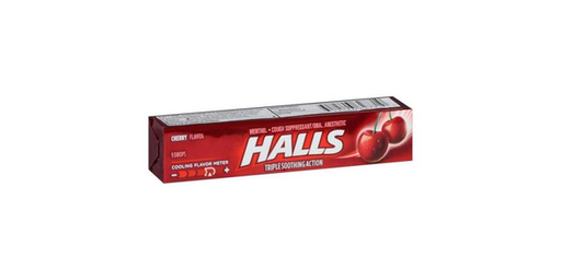 [114940] HALLS CHERRY 22.4GM