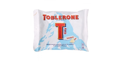 TOBLERONE MILK MINI WHITE BAG 200GM