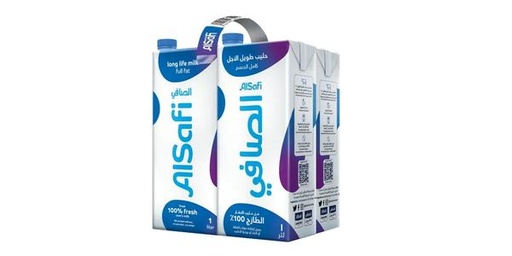 [120730] ALSAFI LONG LIFE MILK FULL FAT 4X1L