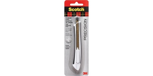 [138856] SCOTCH 3M TITNIUM 9MM UTILITY KNIFE 