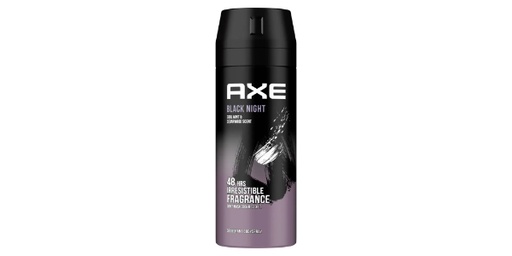 [127710] AXE BODY SPRAY BLACK NIGHT FOR MEN 150ML