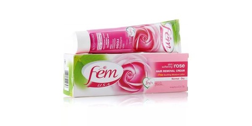 [131470] FEM HAIR REMOVAL CREAM SENSITIVE SKIN ROSE 120G