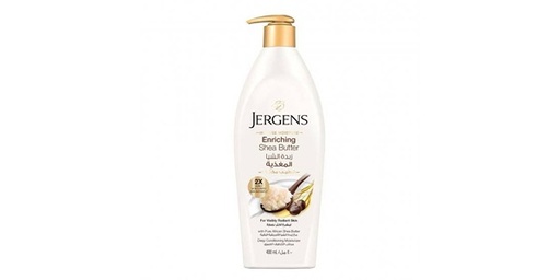 [112724] JERGENS  ENRICHING SHEA BUTTER CONDITIONING MOISTURIZER 400ML