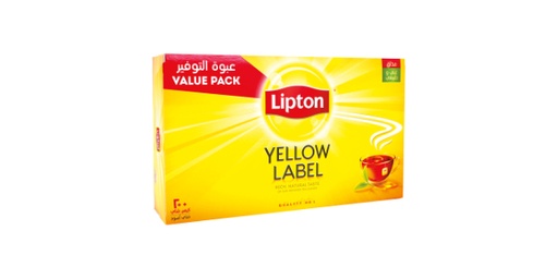 [127618] LIPTON YELLOW LABEL TEA BAGS 200S