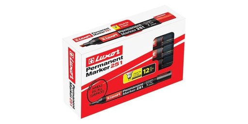 [151240] LUXOR PERMANENT MARKER 12S 