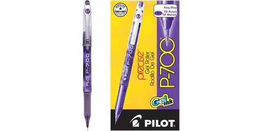 [125379] PILOT BALL PEN P700 GEL 0.7 BLACK