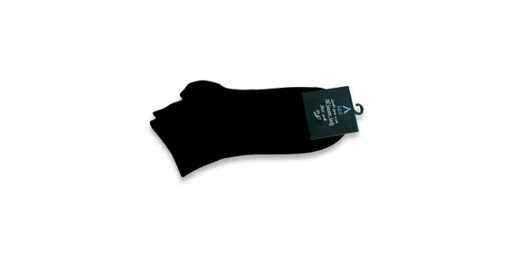 [141927] SOCKS SHORT (BLACK /WHITE) 