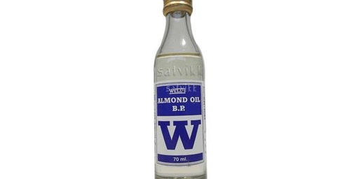 [112430] WELLS ALMOND OIL BP 70ML