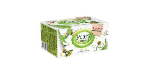 [156803]  PEARS NATURALE ALOE VERA 4x125g