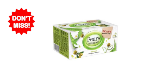 [156803] PEARS NATURALE ALOE VERA 4X125G ( Discounted From 2.95 )
