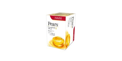 [156790] PEARS PURE & GENTLE SOAP 4X125G