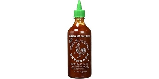 [128059] SRIRACHA HOT CHILLI SAUCE 17OZ