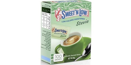[127355] SWEET N LOW STEVIA SACHETS 100G