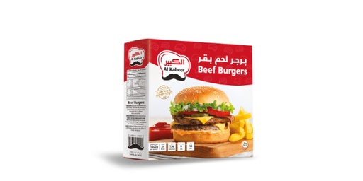 [110525] AL KABEER 24 BEEF BURGER 1.2KG