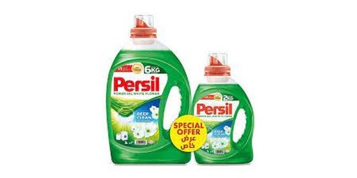 [153850] PERSIL GEL WHITE FLOWER 2.9LT+1L