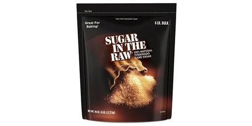 [127359] SWEET N LOW SUGAR IN THE RAW POUCH 6LB