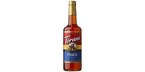 [150345] TORANI PEACH SYRUP 750ML