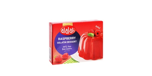 [132403] AL ALALI GELATIN - RASPBERRY 80G