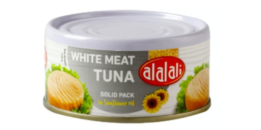 [114289] AL ALALI WHITE MEAT TUNA IN SUNFLOWER OIL 170 GM